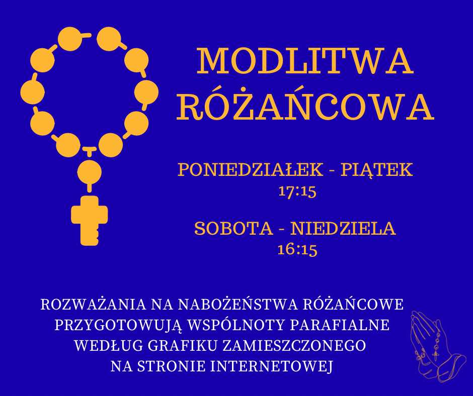 Październik - miesiąc modlitwy różańcowej