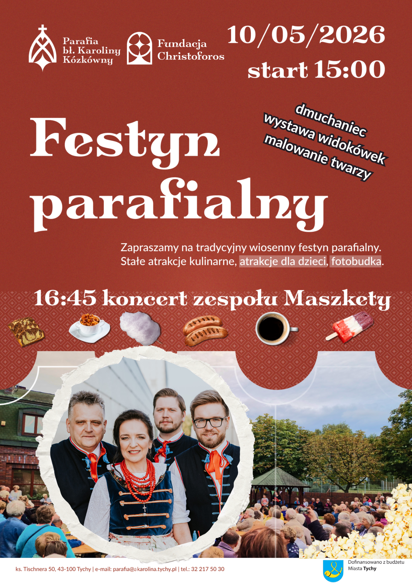 Festyn parafialny - niedziela, 10 maja od 15:00