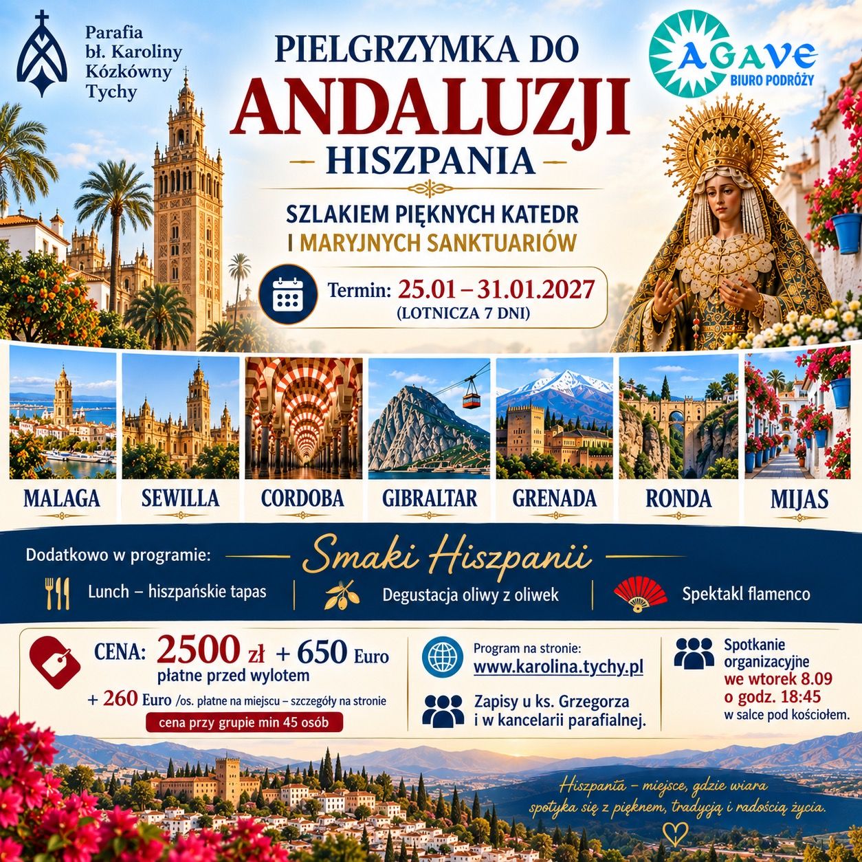 PIELGRZYMKA DO ANDALUZJI - HISZPANIA